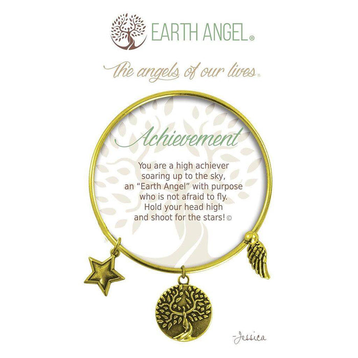 "Earth Angel : Achievement Bracelet in Brass -"