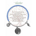 "Earth Angel : Grandma Radiant Blue Stone Bracelet -"