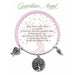 "Earth Angel : Guardian Angel Radiant Pink Stone Bracelet -"