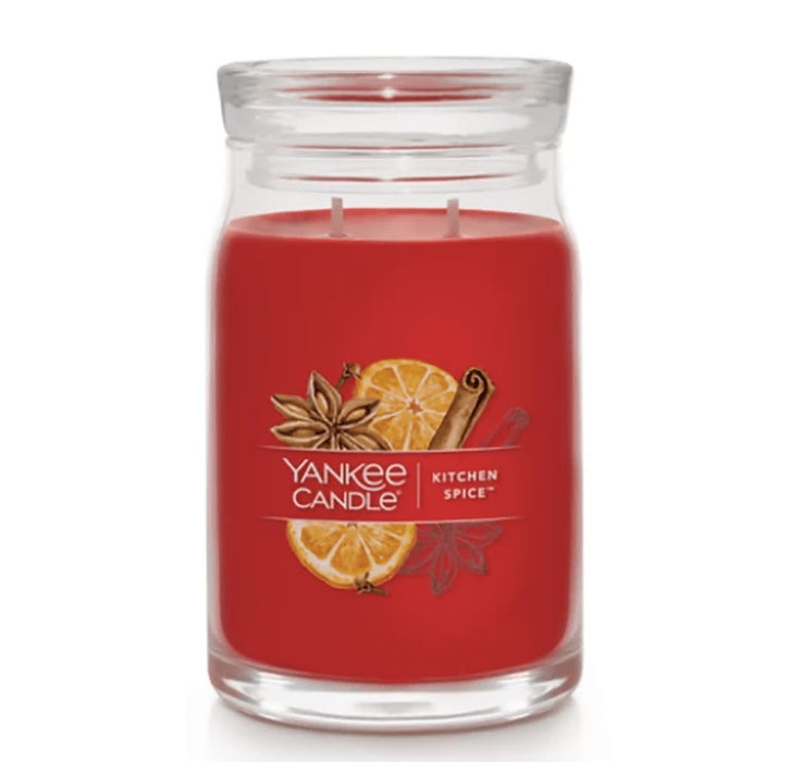 "Yankee Candle : Signature Large Jar Candle in Kitchen Spice™ -"