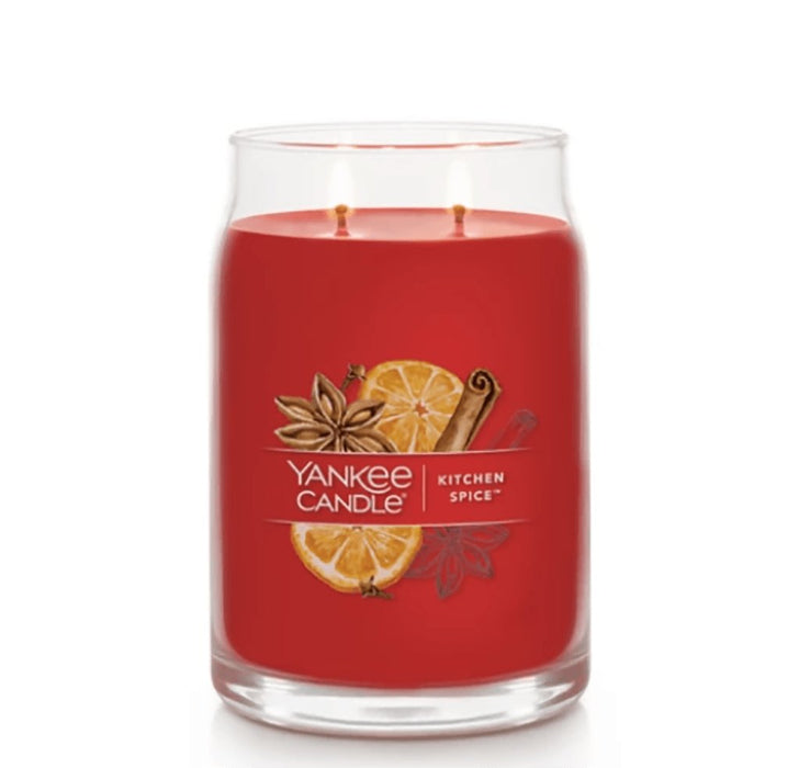 "Yankee Candle : Signature Large Jar Candle in Kitchen Spice™ -"