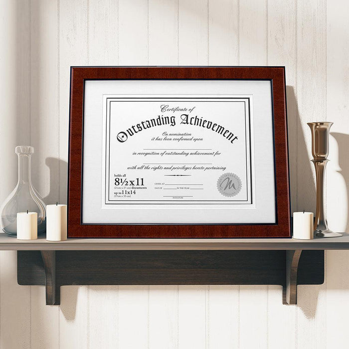 "Malden : 8.5X11 Certificate Frame -"