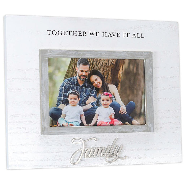 "Malden : 4X6 Family Cursive Frame -"
