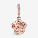 "PANDORA : Cherry Blossom Dangle Charm -"