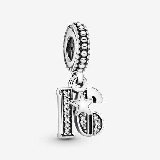 "PANDORA : 16th Celebration Charm - Sweet Sixteen bracelet charm"