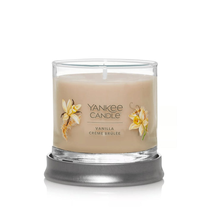 "Yankee Candle : Signature Small Tumbler Candle in Vanilla Crème Brûlée -"