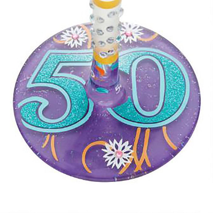 "Lolita : Wine Glass Happy 50th Birthday at Annie's Hallmark"