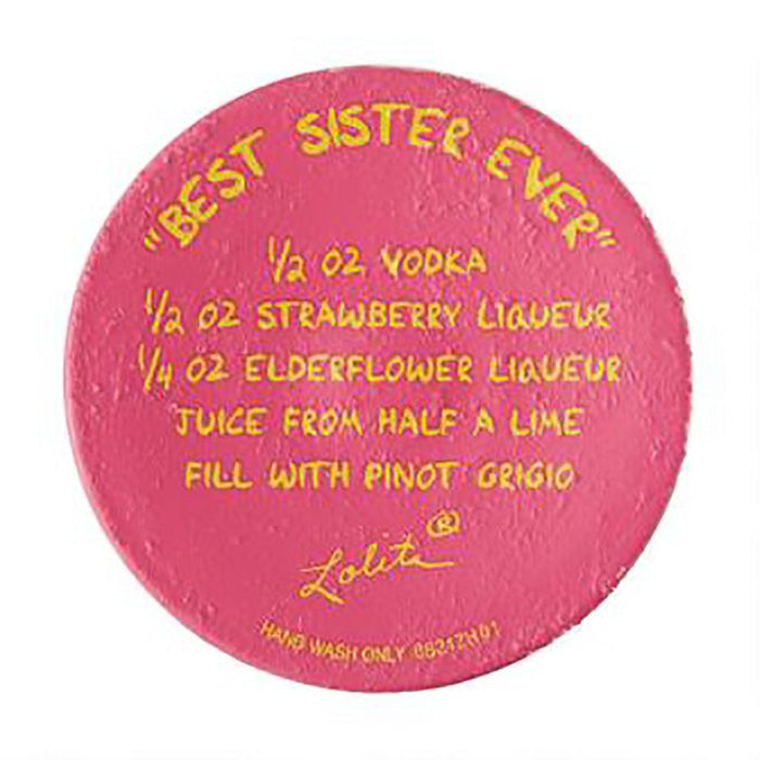 "Lolita : Wine Glass Best Sister Ever at Annie's Hallmark"