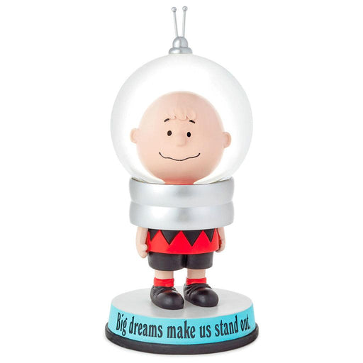 "Hallmark : Peanuts® Charlie Brown Big Dreams Snow Globe -"