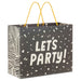 "Hallmark : 7.7\" Horizontal Let's Party Medium Gift Bag -"