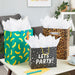 "Hallmark : 7.7\" Horizontal Let's Party Medium Gift Bag -"