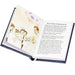 "5\" H Deluxe Black/Gold Padded Pearlized Communion Book -"