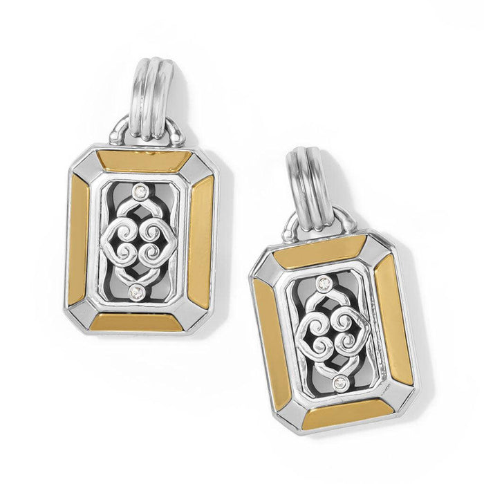 "Brighton : Intrigue Regal Post Drop Earrings -"