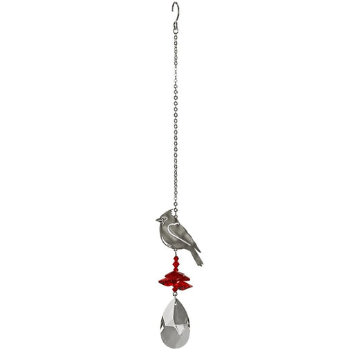 "Woodstock Chimes : Crystal Fantasy Suncatcher - Cardinal -"