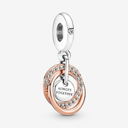 "PANDORA : Family Always Encircled Dangle Charm -"