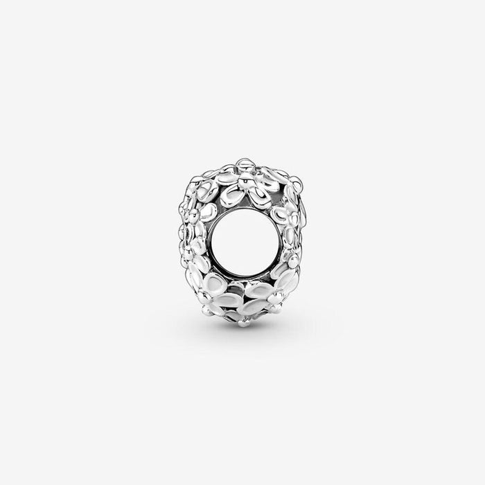 "PANDORA : Mom Daisy Heart Charm -"