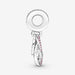"PANDORA : Mom Infinity Pavé Double Dangle Charm -"