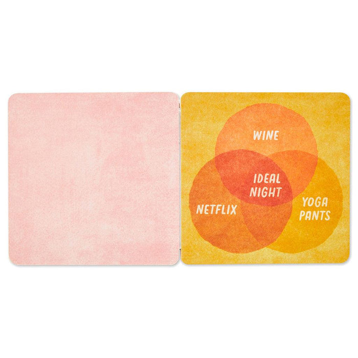 "Hallmark : Stop and Smell the Rosé: 20 Coasters Celebrating Friends (And Wine) Book -"