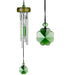 "Woodstock Chimes : Gem Drop Chime - Shamrock -"