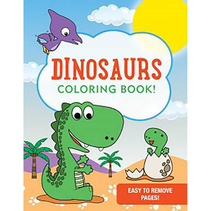 "Peter Pauper Press : Dinosaurs Coloring Book -"