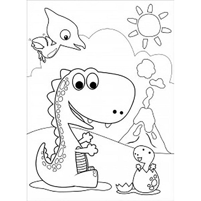 "Peter Pauper Press : Dinosaurs Coloring Book -"
