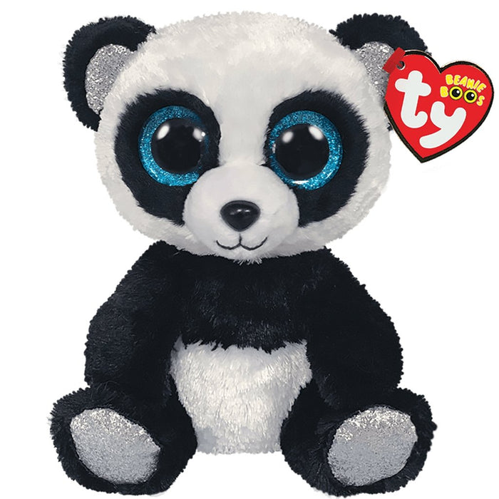 "Ty : Beanie Boos - Bamboo the Black and White Panda -"