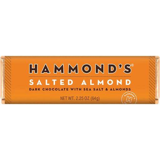 "Hammond's Candies : Salted Almond Chocolate Bar -"