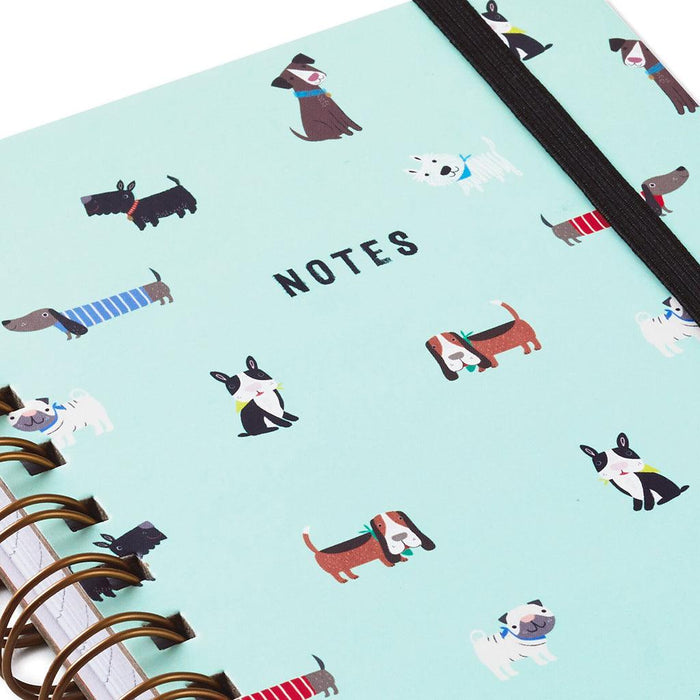 "Hallmark : Little Doggies Spiral Notebook -"
