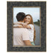 "Malden : 8x10 Charcoal Blocks with Gold Frame -"