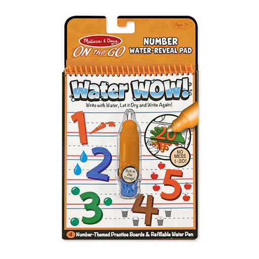 "Melissa & Doug : Water Wow! Numbers - On the Go Travel Activity -"