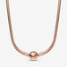 "PANDORA : Pandora Moments Snake Chain Necklace -"