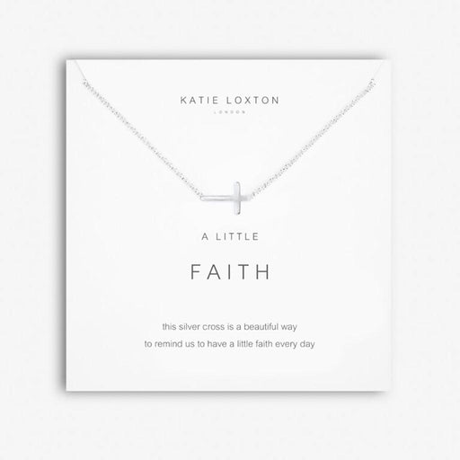 "Katie Loxton : A Little 'Faith' Necklace -"