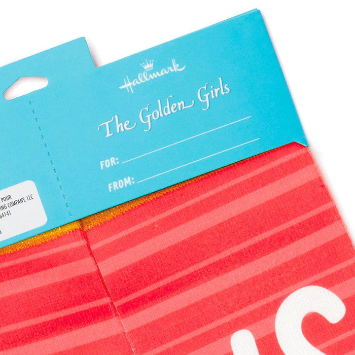 "Hallmark : Sophia The Golden Girls Sicily Novelty Crew Socks -"