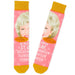 "Hallmark : Rose The Golden Girls St. Olaf Novelty Crew Socks -"