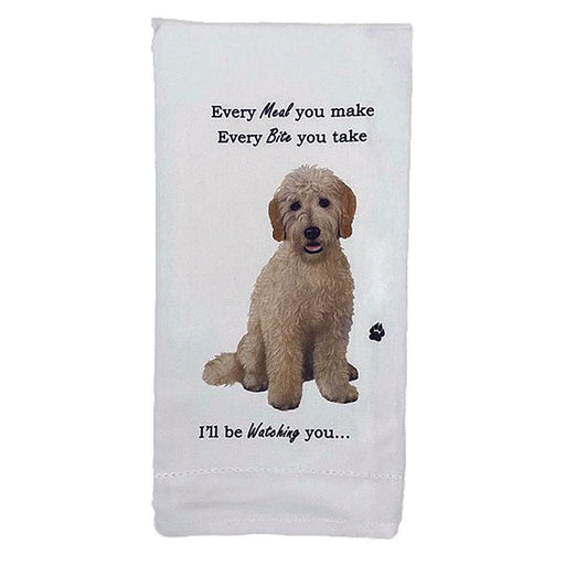 "Pet Lover \"Every Meal You Make\" Kitchen Towel - Golden Doodle -"
