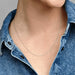 "PANDORA : Classic Cable Chain Necklace (17.7\") -"