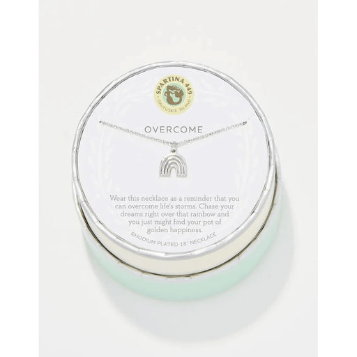 "Spartina 449 : Sea La Vie Overcome/Rainbow Necklace in Silver -"