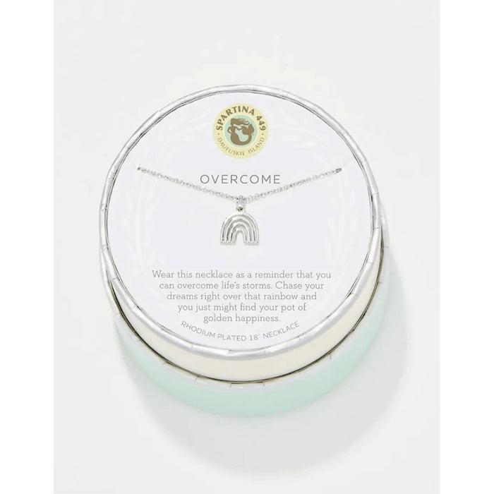 "Spartina 449 : Sea La Vie Overcome/Rainbow Necklace in Silver -"