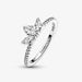 "PANDORA : Sparkling Herbarium Cluster Ring -"