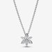 "PANDORA : Sparkling Herbarium Cluster Pendant Necklace (17.7\") -"