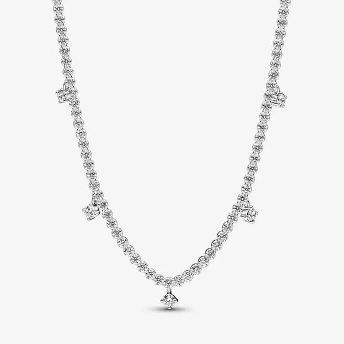 "PANDORA : Sparkling Drop Collier Necklace (16.9\") -"