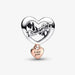 "PANDORA : Love You Daughter Heart Charm -"