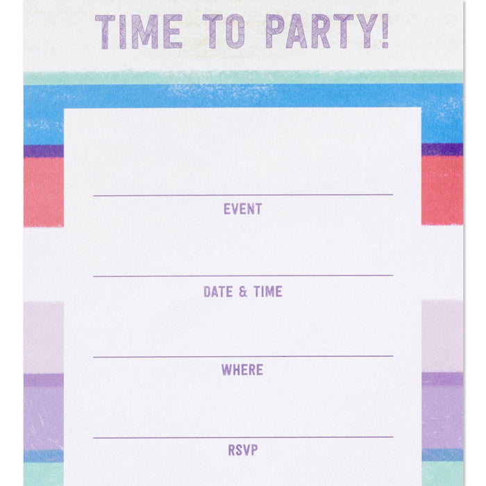 "Hallmark : Cocktail Cheers Party Invitations, Pack of 10 -"