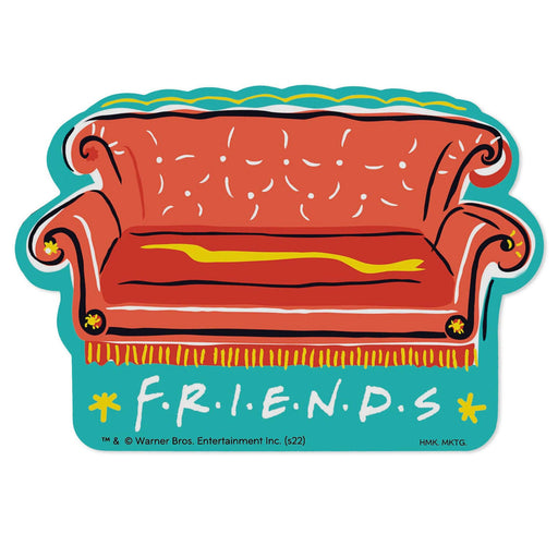 "Hallmark : Friends Central Perk Café Couch Vinyl Decal -"
