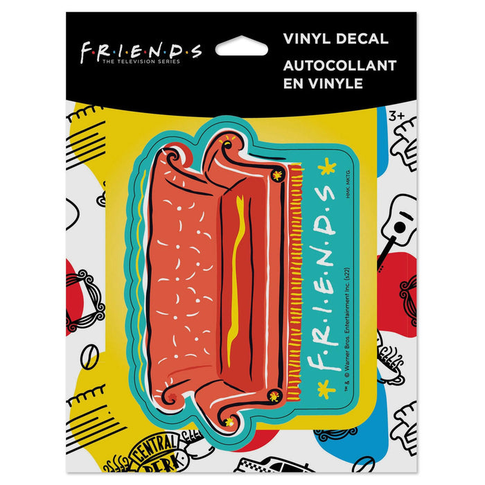 "Hallmark : Friends Central Perk Café Couch Vinyl Decal -"