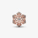 "PANDORA : Festive Snowflake Charm -"