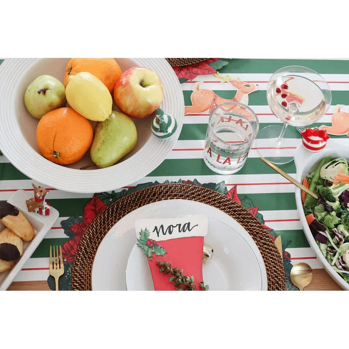 "Nora Fleming : Pinstripe Baby Bowl -"