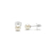"Stia : Pearl Stud Earring -"