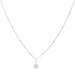 "Stia : Love Letter \"B\" Mini Disk Necklace - Stia : Love Letter \"B\" Mini Disk Necklace"