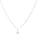 "Stia : Love Letter \"K\" Mini Disk Necklace - Stia : Love Letter \"K\" Mini Disk Necklace"
